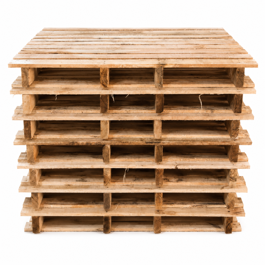 wooden pallets